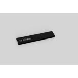 Briefkastenschild 109.5 x 21.3 mm schwarz zu M30e/M40e